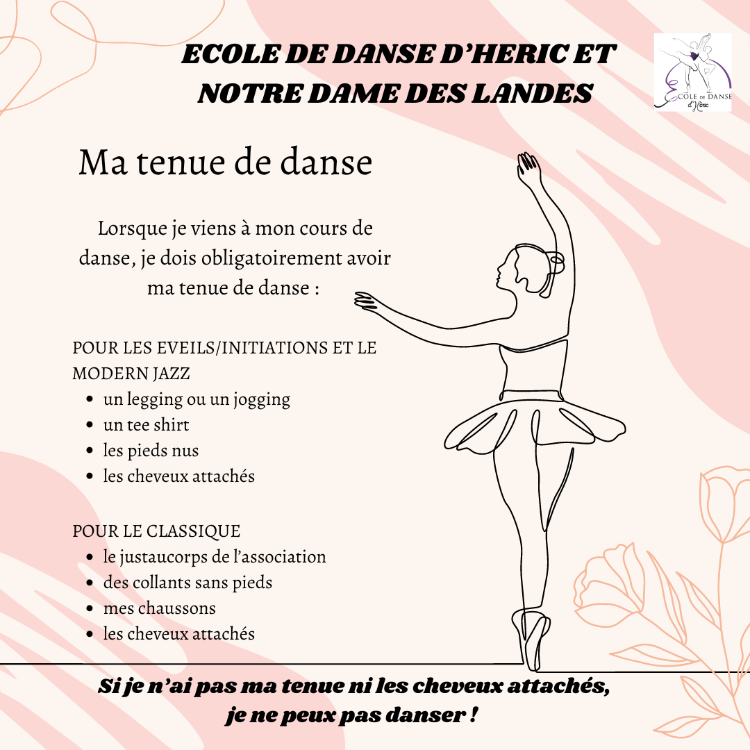 Ma tenue de danse